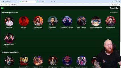 Página de Artista + Início da Música - Aula Complementar de CSS da Jornada Full Stack