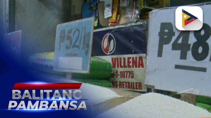 MSRP sa imported rice, ibinaba pa sa P52/kg;