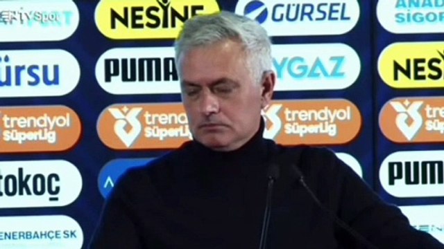 Fenerbahçe 3 - 1 Kasımpaşa Mourinho basın toplantısı