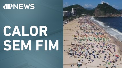 Rio de Janeiro sofre com sensação térmica de 50°C