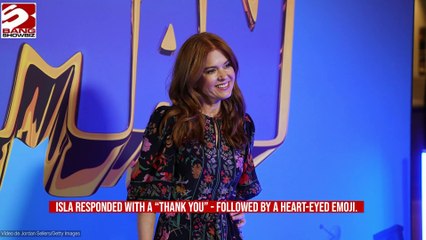 Sacha Baron Cohen and Isla Fisher have sent each other loving social media