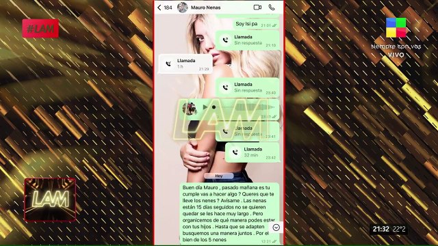 Salieron a la luz chats de Mauro Icardi y Wanda Nara que complicarían al futbolista en el ámbito legal
