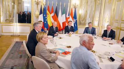 Líderes europeus mostram frágil mensagem de unidade após reunião de crise