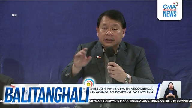 Dating Gov. Pryde Henry Teves at 9 na iba pa, inirekomenda ng PNP sa DOJ na kasuhan kaugnay sa pagpatay kay dating Gov. Roel Degamo | Balitanghali