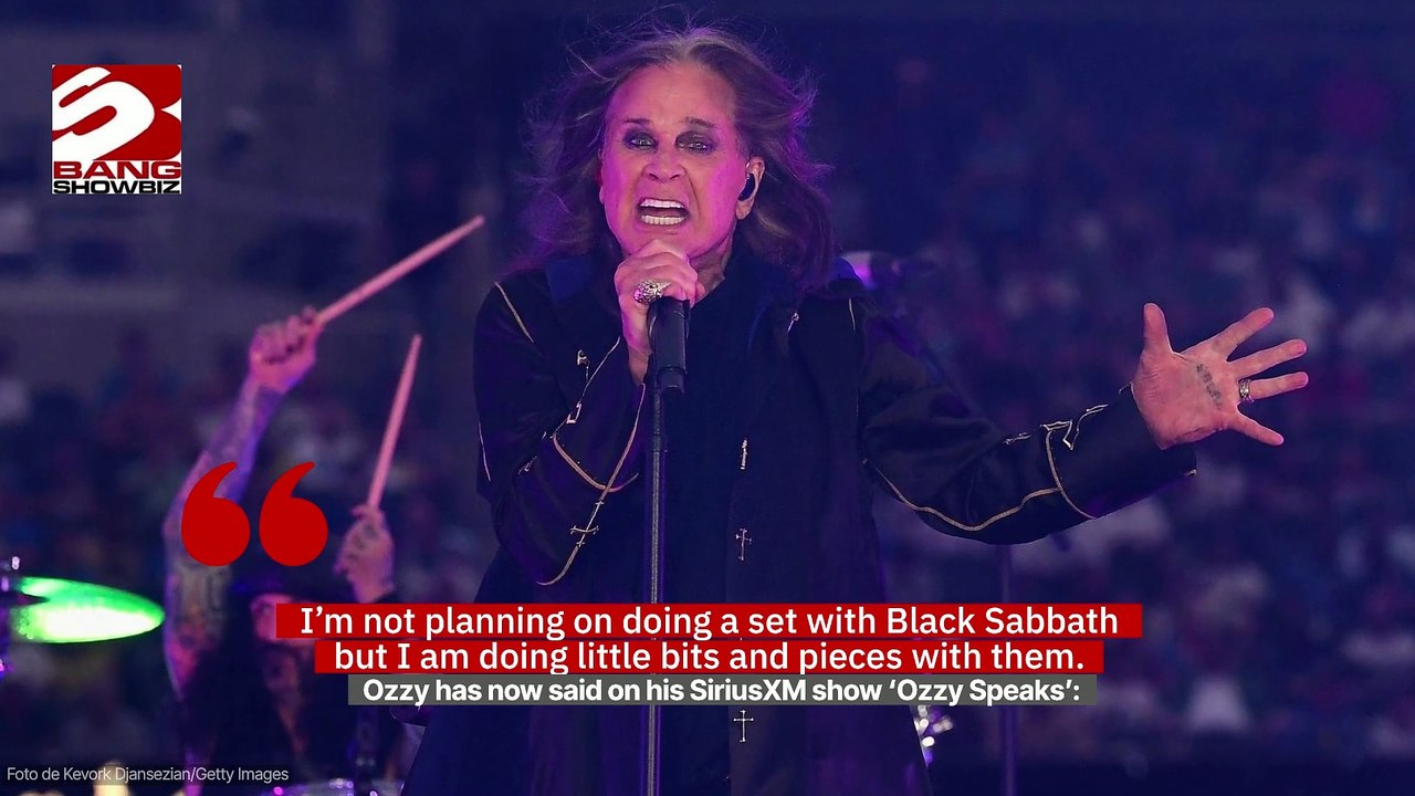 Ozzy Osbourne declares he will perform at Black Sabbath’s final reunion concert in July – but on his own terms