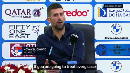 Djokovic says players have 'lack of trust' in anti-doping