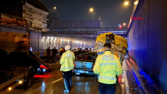 Bursa'da zincirleme kaza: 1 ölü, 4 yaralı