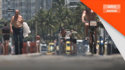 Gelombang haba landa Rio De Janeiro, suhu cecah 44°C