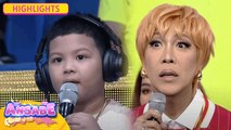 Vice Ganda, pabirong tinitigan ng masama si Jaze sa Ansabe | It’s Showtime Ansabe