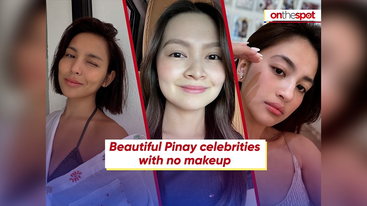 On the Spot: Beautiful Pinay celebrities with no makeup