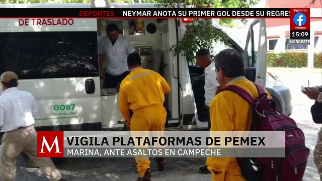 Claudia Sheinbaum asegura que elementos de la Marina vigilarán plataformas de Pemex ante asaltos