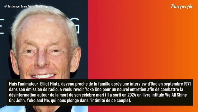 Yoko Ono avertie de ce qui allait arriver à John Lennon : On m'a dit qu’il devait partir immédiatement