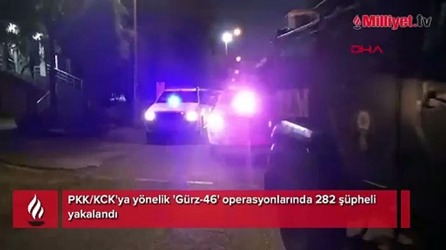 Terör örgütü PKK/KCK'ya 51 ilde Gürz-46 operasyonu!