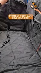 PetBuds Dog Car Seat Cover  Travel Bag & Carrier for Dogs