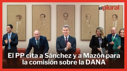 El PP cita a Sánchez y Mazón en la comisión de investigación sobre la DANA en el Senado