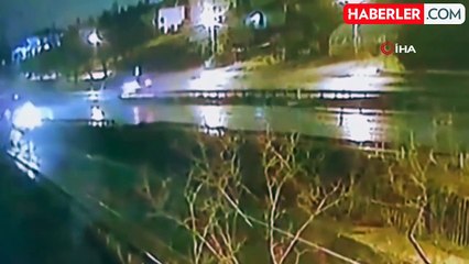 Büyükçekmece'de Tır Kazası: Güvenlik Kamerası Görüntüleri Ortaya Çıktı