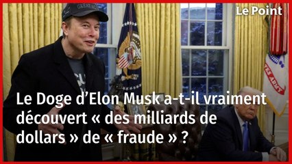 Le Doge d’Elon Musk a-t-il vraiment découvert « des milliards de dollars » de « fraude » ?