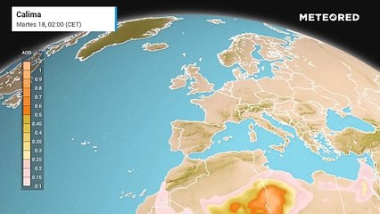 Un episodio de calima afectará al sureste peninsular