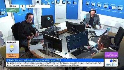Olivier Amrane, président du Conseil départemental de l'Ardèche