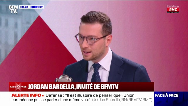 Envoi éventuel de troupes européennes en Ukraine: Je suis totalement opposé , assure Jordan Bardella