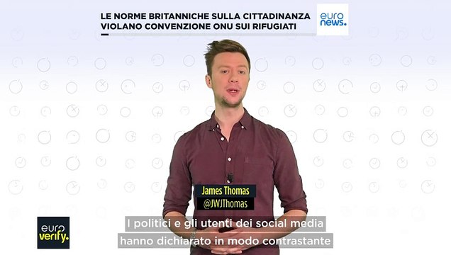 Le nuove norme del Regno Unito sulla cittadinanza violano la Convenzione Onu sui rifugiati