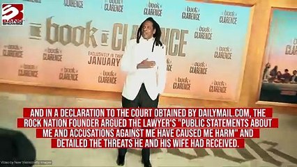 Jay-Z and Beyoncé were sent death threats after the rapper was accused of raping a 13-year-old girl