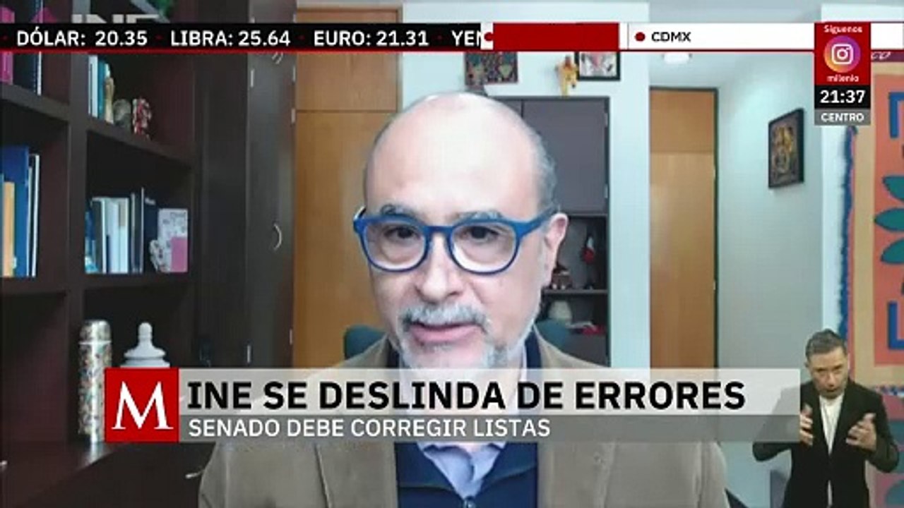 INE se deslinda de errores del Senado sobre la lista de aspirantes al ...