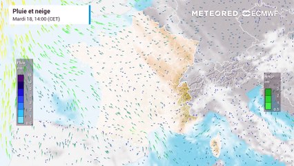 Dégradation légère prévue dans l'ouest demain