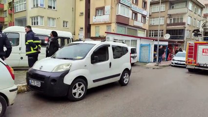 Yangın ihbarı ekipleri harekete geçirdi