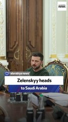 Zelenskyy heads to Saudi Arabia