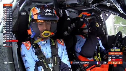 WRC 2025. Round 2. Sweden Day 2 SS2