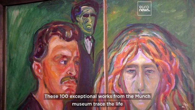 Edvard Munch masterpieces go on display in new exhibition at Rome's Palazzo Bonaparte