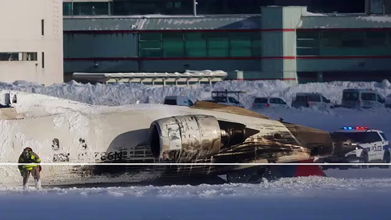 Listen: Air traffic control audio from Delta plane crash at Toronto airport