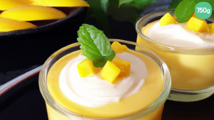 Crème de mangue vanillée