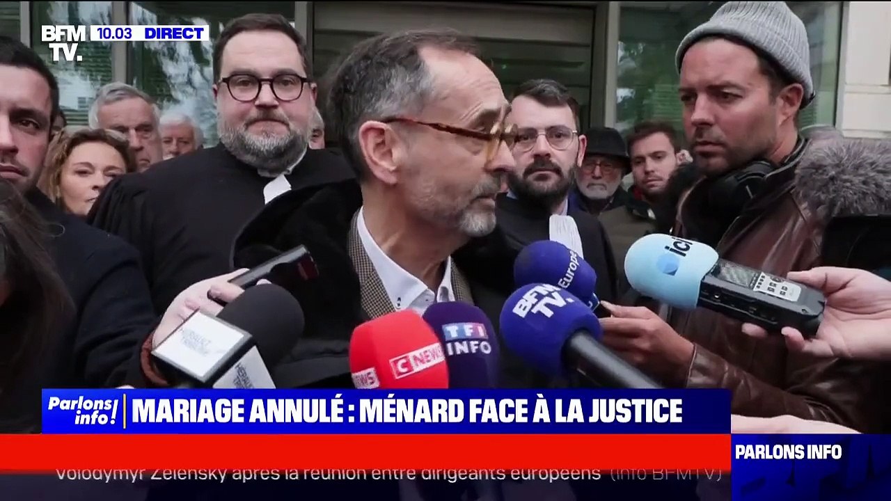 Mariage annulé à Béziers: "Il arrive que des lois soient de mauvaises lois", réagit Robert Ménard