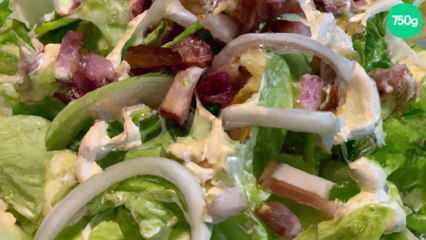 Salade au lard
