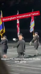 Tattoo honour for Skegness RBL Standard Bearer