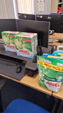 Police seize suspected stolen goods