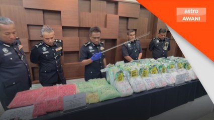 Syabu, pil MDMA bernilai lebih RM4 juta dirampas di Sg Petani