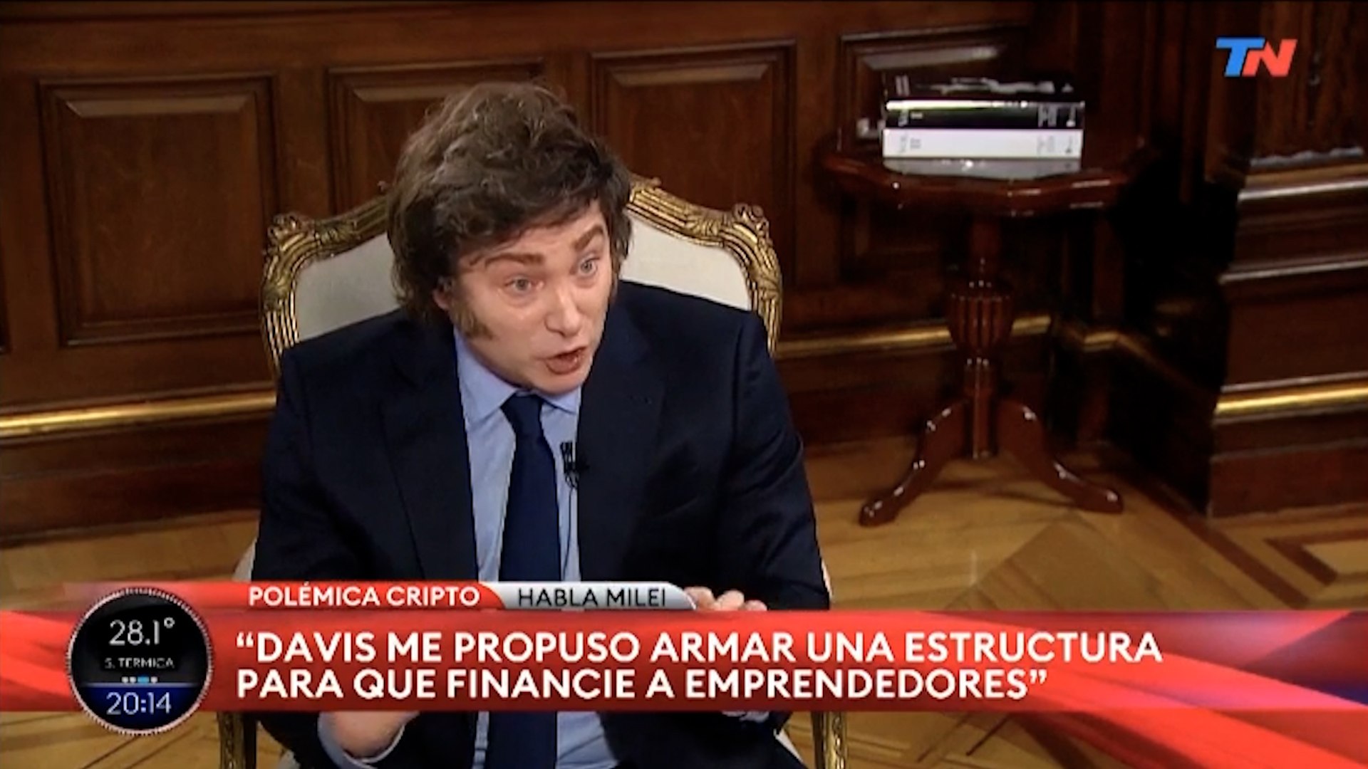 El presidente de Argentina, Javier Milei, ha defendido su inocencia en la estafa a miles de argentinos mediante una memecoin que �l mismo promocion� en redes sociales.
