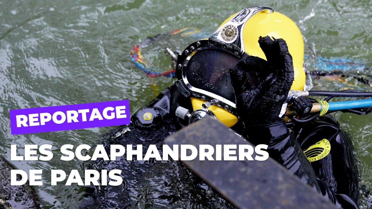 Plongée dans le canal Saint-Martin | Les métiers de Paris | Ville de Paris