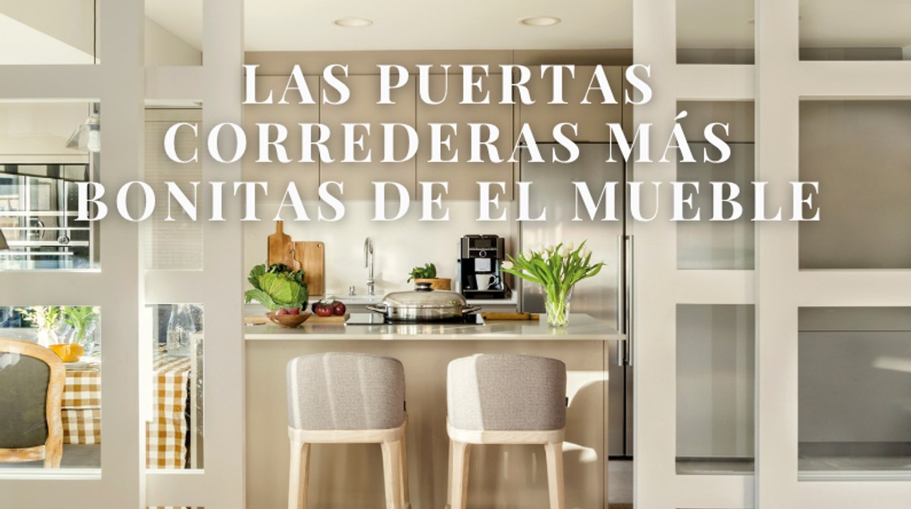 Las puertas correderas más bonitas de El Mueble