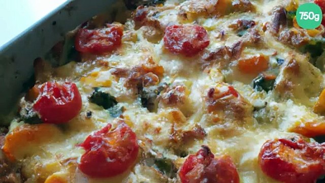 Gratin de légumes à la viande