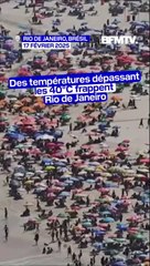 Jusqu'à 44°C enregistrés Brésil: Rio de Janeiro fait face à une vague d'extrême chaleur sans précédent