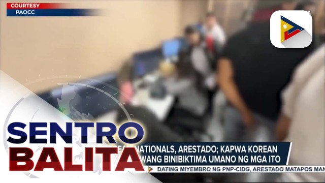 Umano’y POGO den sa Pasay city, ni-raid ng mga awtoridad
