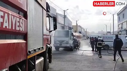 Şanlıurfa'da Yakıt Tankeri Yangını Kontrol Altına Alındı