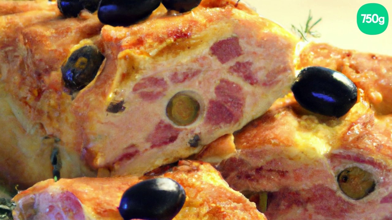 Cake olives - jambon