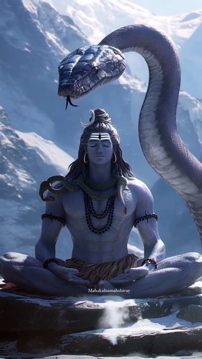 Shiva's Blessing: A Soulful Devotion"