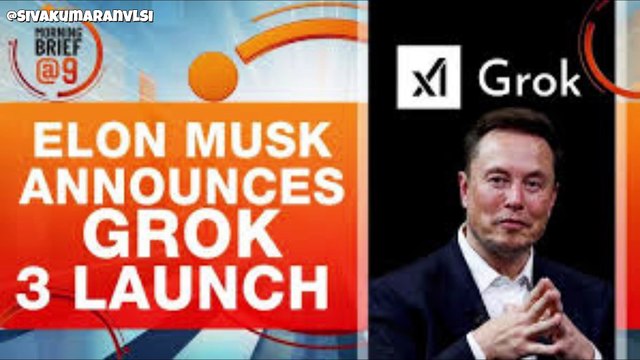 Elon Musk launches AI chatbot Grok 3