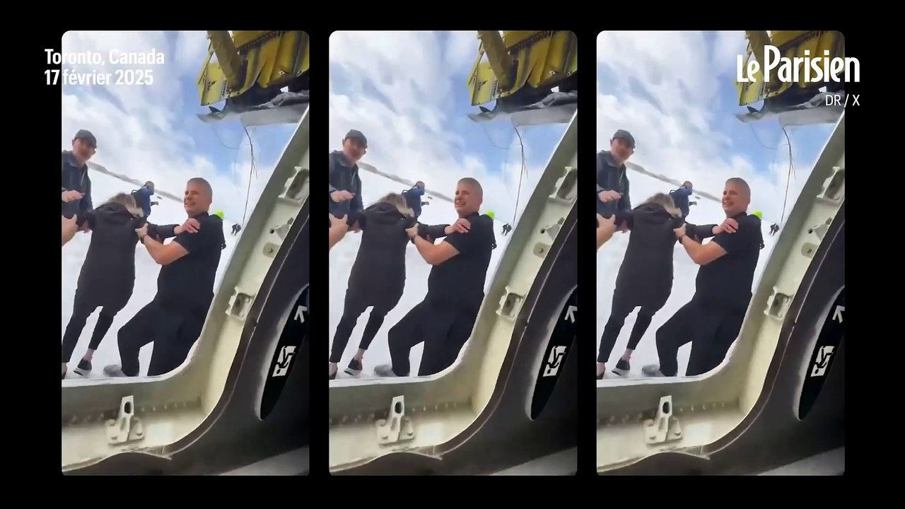 « Je me suis retrouvé la tête en bas » : impressionnant accident à l’aéroport de Toronto